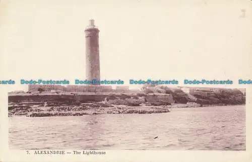 R660054 Alexandria. Der Leuchtturm. Künstlerisch. P. Coustoulides