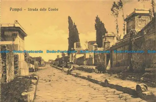 R660060 Pompei. Straße der Gräber