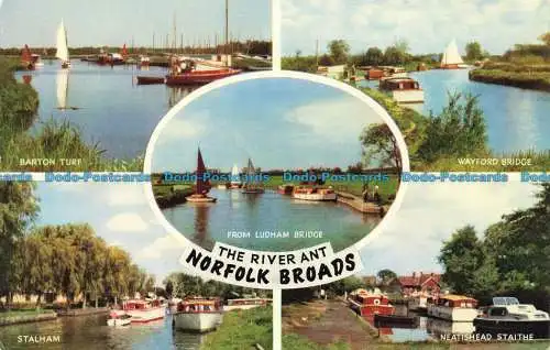 R660095 Die Flussameise Norfolk Broads. Stalham. J. Lachs. Multi View