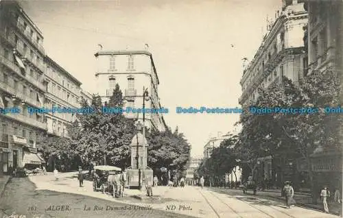 R660162 Algier. Die Rue Dumont d Urville. ND. Foto