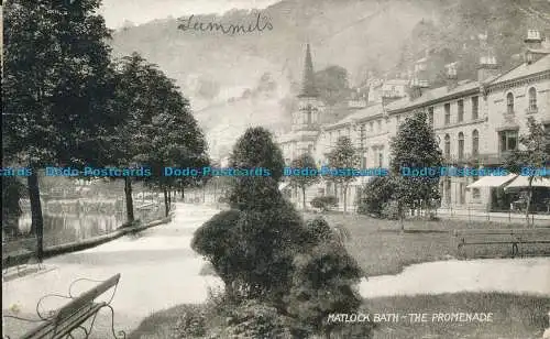 R660583 Matlock Bad. Die Promenade. Queens. 1915