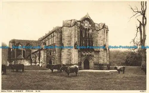 R660587 Bolton Abbey aus N.W. Photochrom