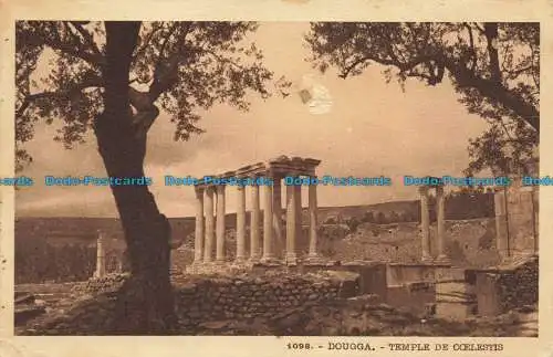 R660604 Dougga. Tempel von Coelestis. E.M.T