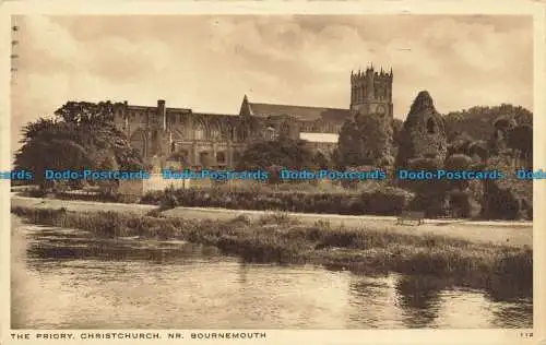 R660614 Christchurch. nr. Bournemouth. Das Priorat. W.J. Nigh. 1936