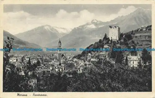 R660620 Meran. Panorama. Fotografie. Caesar Haar. 1937