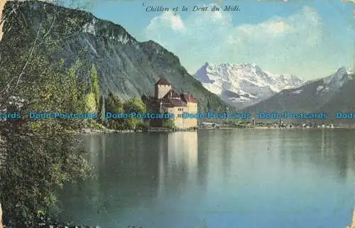 R660233 Chillon et la Dent du Midi