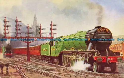 R660239 Vintage-Züge. London and North Eastern Railway. Pacific Lokomotive. Nein