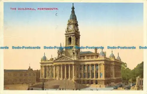 R660647 Portsmouth. Die Gildenhalle. Britische Produktion. 1939