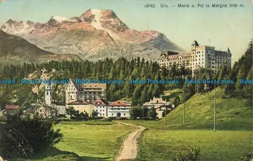 R660250 Sils. Maria u. Piz la Margna. Wehrli