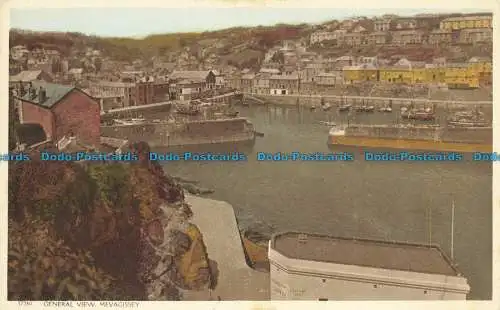 R660692 Mevagissey. Allgemeine Ansicht. Postkarte