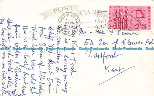 R660700 Bournemouth. Die Bucht von Durley China. 1963