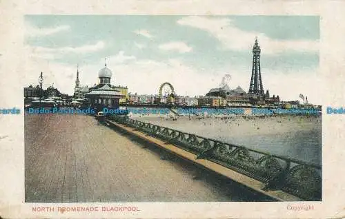 R660704 North Promenade Blackpool. 1907