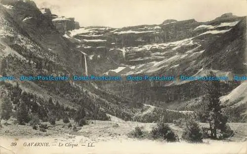 R660706 Gavarnie. Der Zirkus. LL. 39. Postkarte