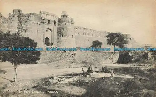 R660309 Indien. Alte Festung. Delhi