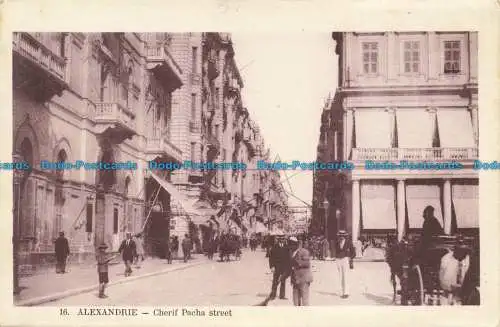 R660322 Alexandria. Cherif Pacha Street. P. Coustoulides