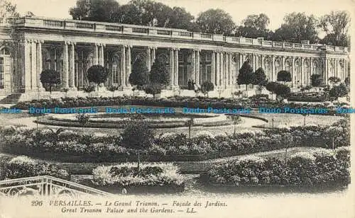 R660364 Versailles. Großer Trianon-Palast und die Gärten. LL. 296