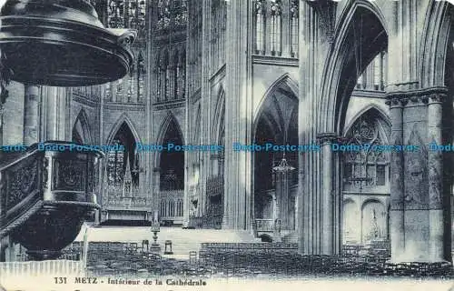 R660366 Metz. Innenraum der Kathedrale. Ch. Fischer