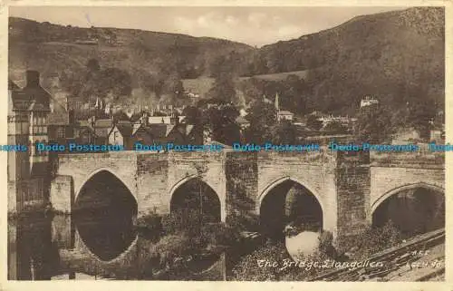 R661445 Llangollen. Die Brücke. F. Frith. 1947