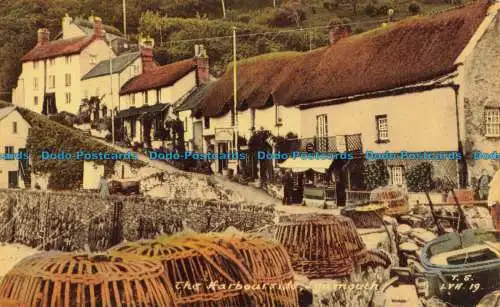 R660412 Lynmouth. Der Hafen. F. Frith