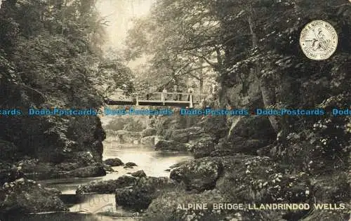 R660424 Llandrindod Wells. Alpenbrücke. London and North Western Railway. 1905