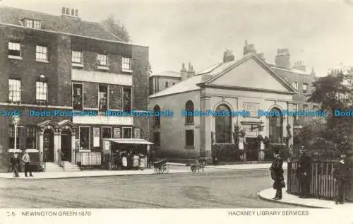 R660837 Newington Green. 1870. Hackney Bibliotheksdienste