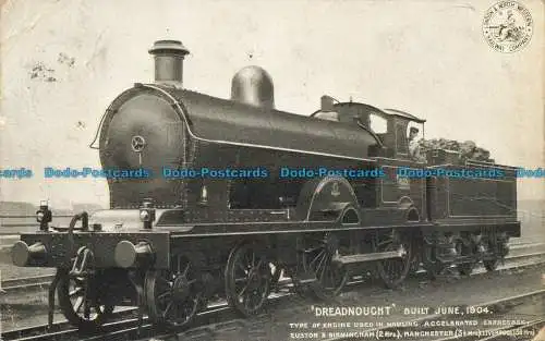 R660493 Dreadnought. London and North Western Railway. Frühstück. Mittagessen. Dini