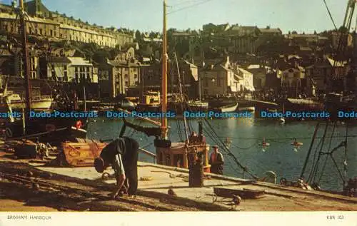 R661552 Brixham Harbour. Jarrold. RP