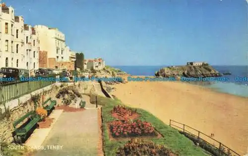 R660927 Tenby. South Sands. J. Lachs. Kamerafarbe. 1960