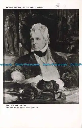 R669314 Sir Walter Scott. National Portrait Gallery. B. Matthews. Sir Edwin Land