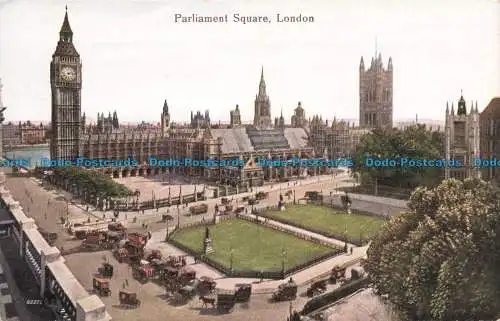 R668048 London. Parlamentsplatz. Postkarte