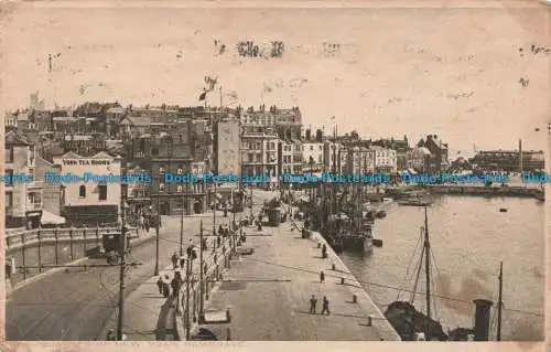 R668571 Ramsgate. Der Kai von New Road. 1923