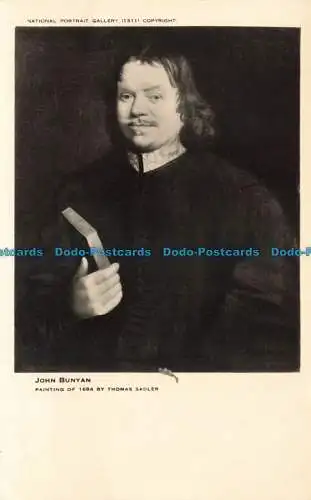 R669332 John Bunyan. National Portrait Gallery. B. Matthews. Thomas Sadler