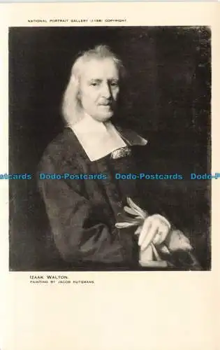 R669333 Izaak Walton. National Portrait Gallery. B. Matthews. Jacob Huysmans