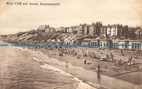 R668070 Bournemouth. West Cliff und Sands. Sydenham