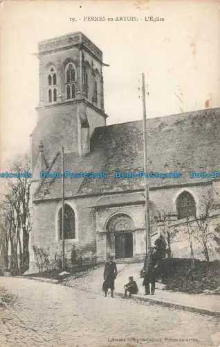 R670100 Stifte aus Artois. Die Kirche. Burgunder Gilbert