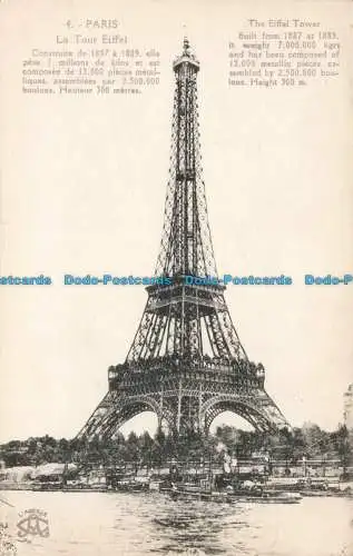 R670118 Paris. Der Eiffelturm. Die Biene