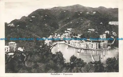 R668620 Portofino. Panorama. G. Brissolese. 1926