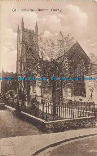 R670122 Fowey. St. Fimbarrus Kirche. Serie 3068