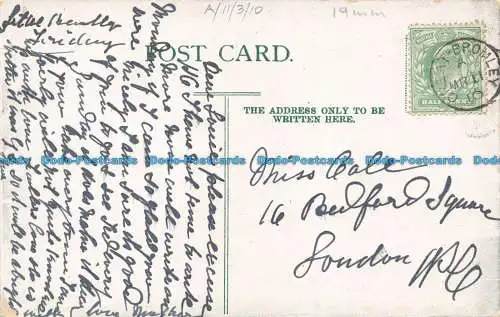 R668631 Kensington Gardens. Postkarte. 1910