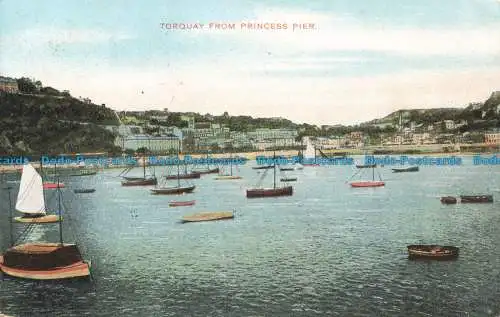 R668636 Torquay vom Princess Pier. Postkarte. 1906