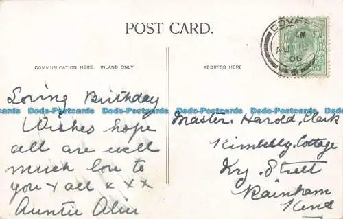 R668636 Torquay vom Princess Pier. Postkarte. 1906