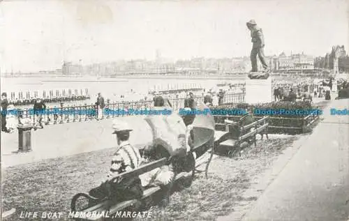 R668638 Margate. Life Boat Memorial. Elite bildhafter Postkartenautomat. 1908