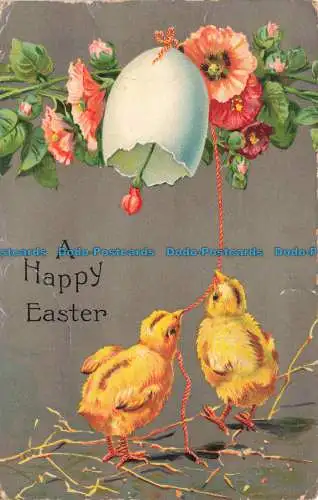 R669386 Frohe Ostern. Giesen Bros. farbiges Enamelett Serie G 565