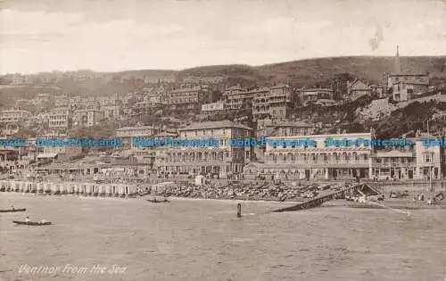 R668643 Ventnor aus dem Meer. W.J. Nigh. Monotone Karten