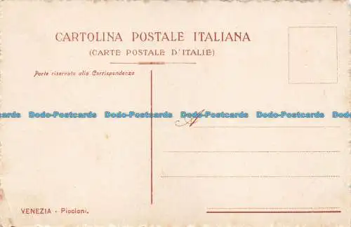 R670152 Venedig. Tauben. Postkarte