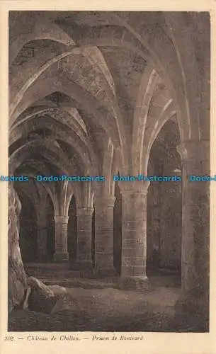 R670164 Chateau de Chillon. Gefängnis von Bonivard. E. Haissly