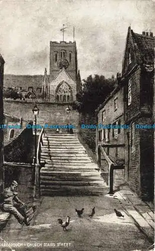 R669417 Scarborough. Church Stairs Street. T.T. und S. Queen Serie. 1915