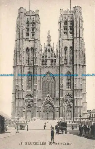 R669439 Brüssel. Kirche St. Planen Sie