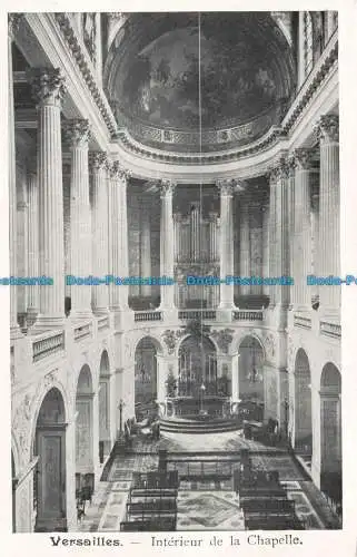 R669444 Versailles. Innenraum der Kapelle. 1908