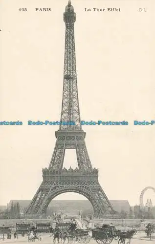 R669453 Paris. Der Eiffelturm. Postkarte